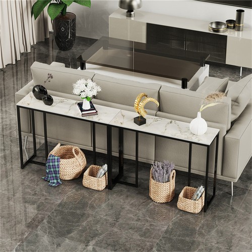 Console table white emerald - console,